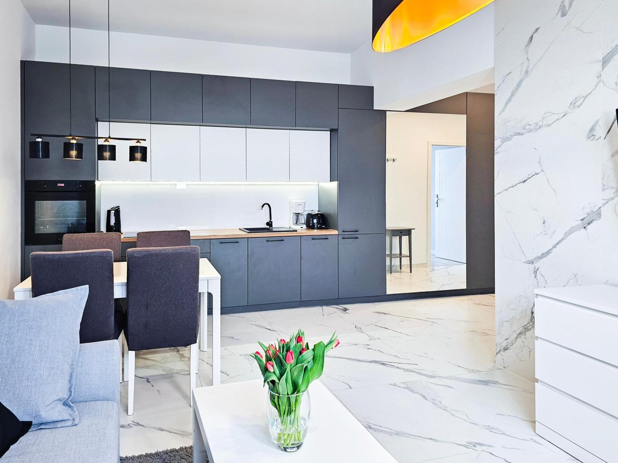 Apartamento Visit Baltic - Platan Tower Grey Świnoujście Exterior foto